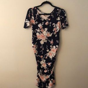 Floral Maternity Dress